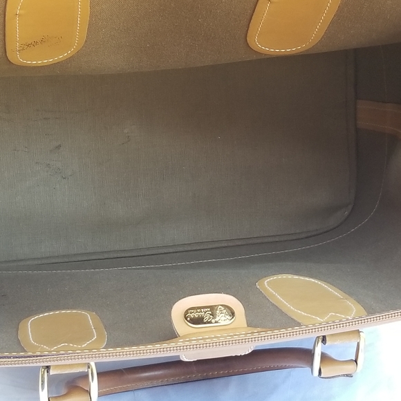 Vintage Gucci Overnight Weekender Travel Train case Boston bag - Picture 14 of 16